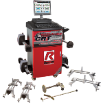 La alineadora CRT380R de Ranger es un equipo de alta precisión para sus ruedas