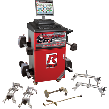 La alineadora CRT380R de Ranger es un equipo de alta precisión para sus ruedas
