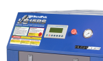 LS15RS rotary screw air compressor controls and display