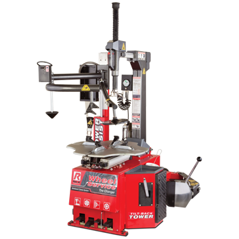 R26AT es una desmontadora de neumáticos con torre de asistencia de energía individual y con capacidad de manejar una amplia variedad de ruedas con extremo cuidado.
