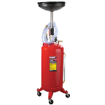 El recolector de aceite usado automotriz RD-20SE de capacidad de 20 galones/75 litros, cuenta con un tanque amplio y estable para evitar volcaduras. Equipo para Lubricentro.