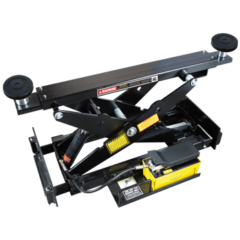 Gato RJ-6 tipo Rolling Jack, el el perfecto complemento de trabajo con su elevador Quatra de BendPak