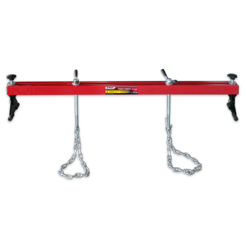 El RST-500ES es un soporte transversal para motores que cuenta con doble cadena y es ajustable.