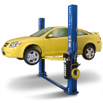 BendPak XPR-9FD direct-drive floor plate two post lift
