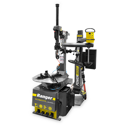 R76ATR es una desmontadora de neumáticos con torre de asistencia de energía individual y con capacidad de manejar una amplia variedad de ruedas con extremo cuidado.