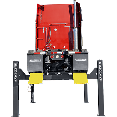 El HDS-27X es un elevador de 4-postes robusto diseñado para trabajo pesado y para rendirle mejor