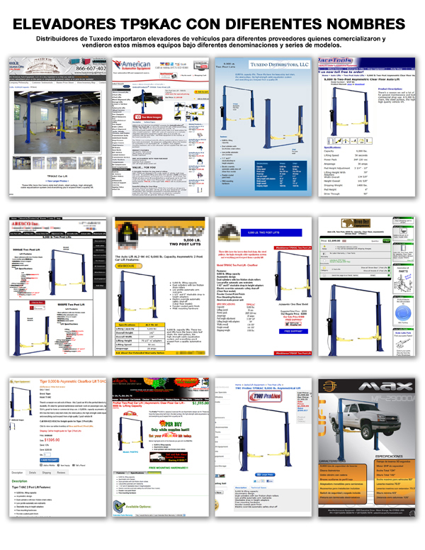 elevadores baratos de autos  con distinto nombre